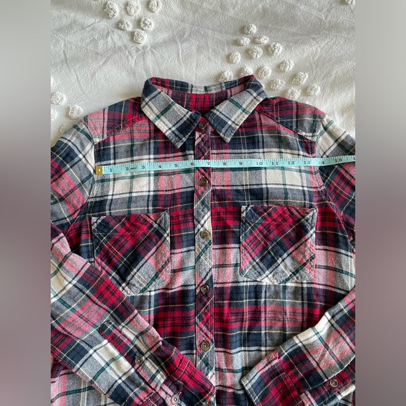 Abercrombie & Fitch Plaid Flannel Shirt - Picture 8 of 10